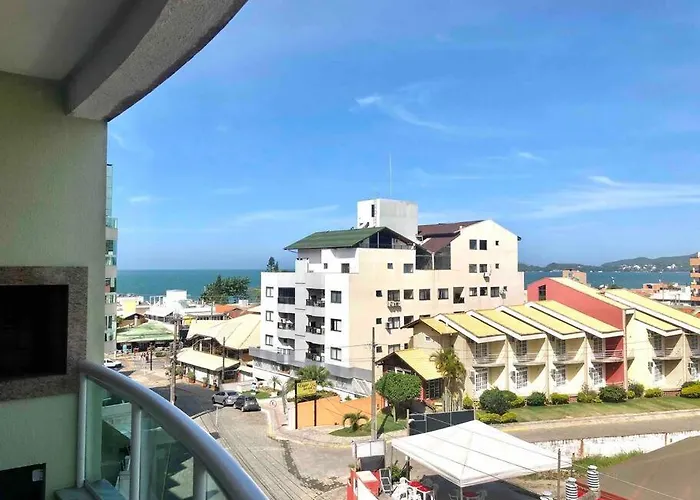 Muito confortável, vista do mar, todo climatizado Bombinhas
